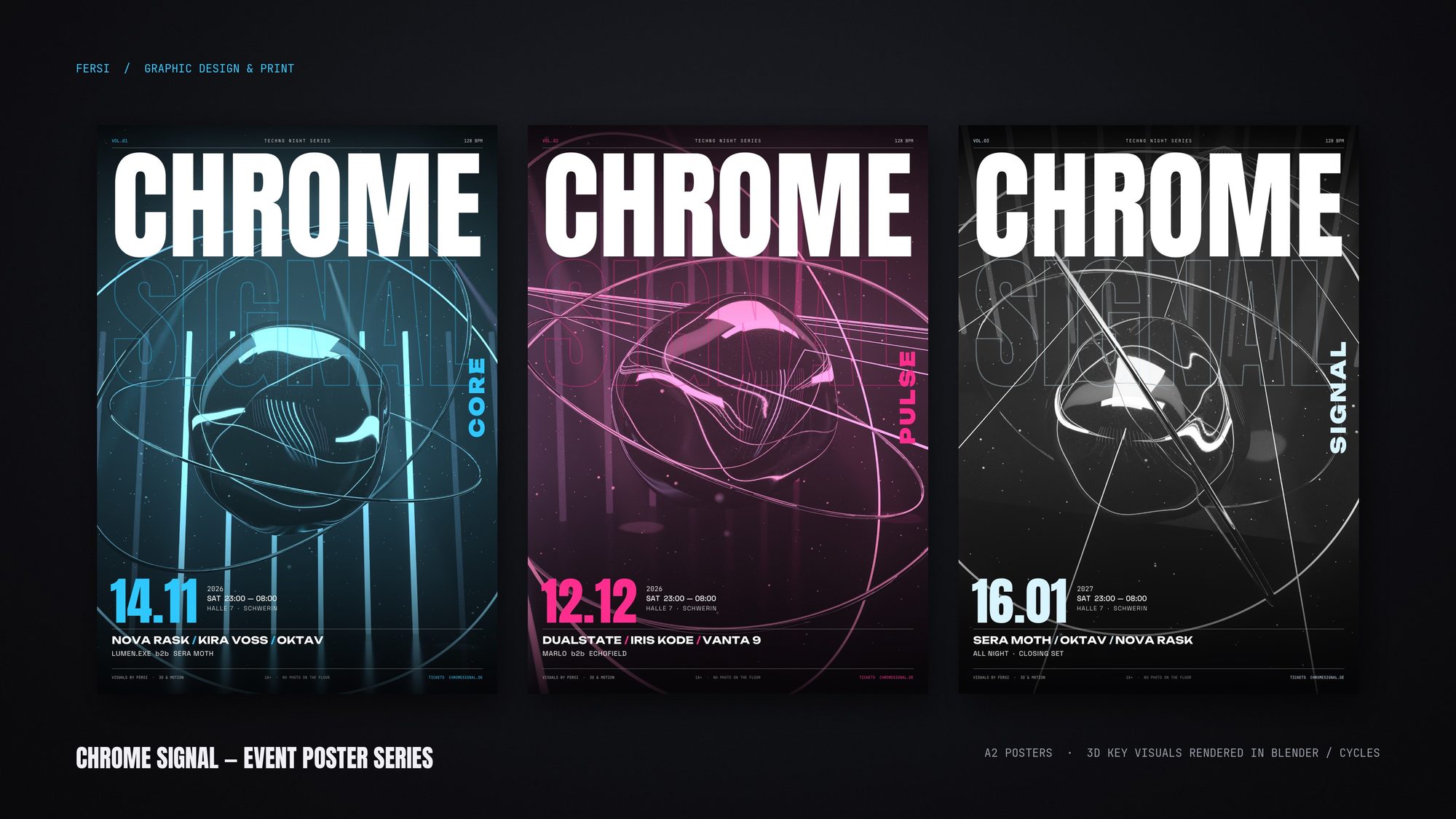 Chrome Signal — Die Serie — Vol. 01 bis 03