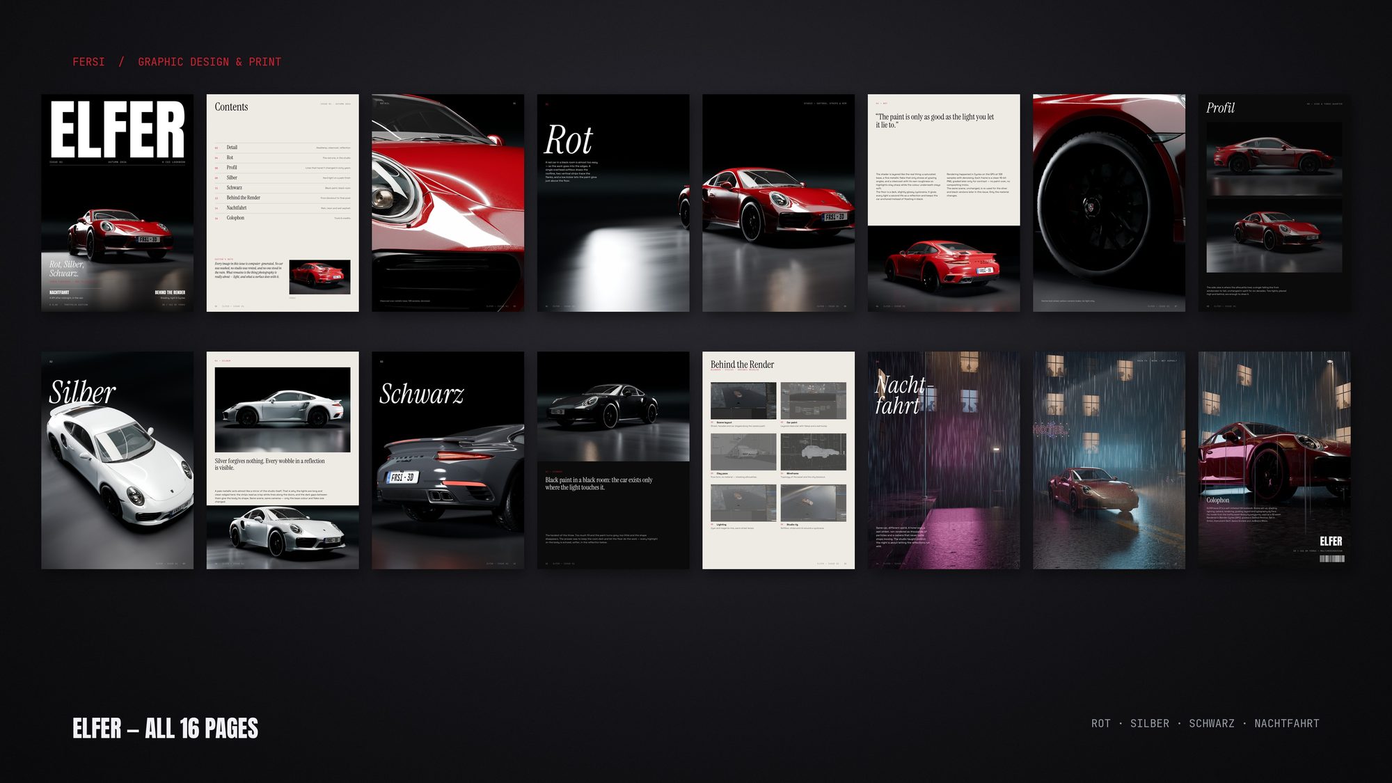 ELFER — Issue 01 — Alle 16 Seiten