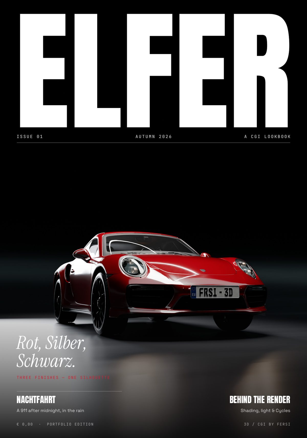 ELFER — Issue 01 — Cover