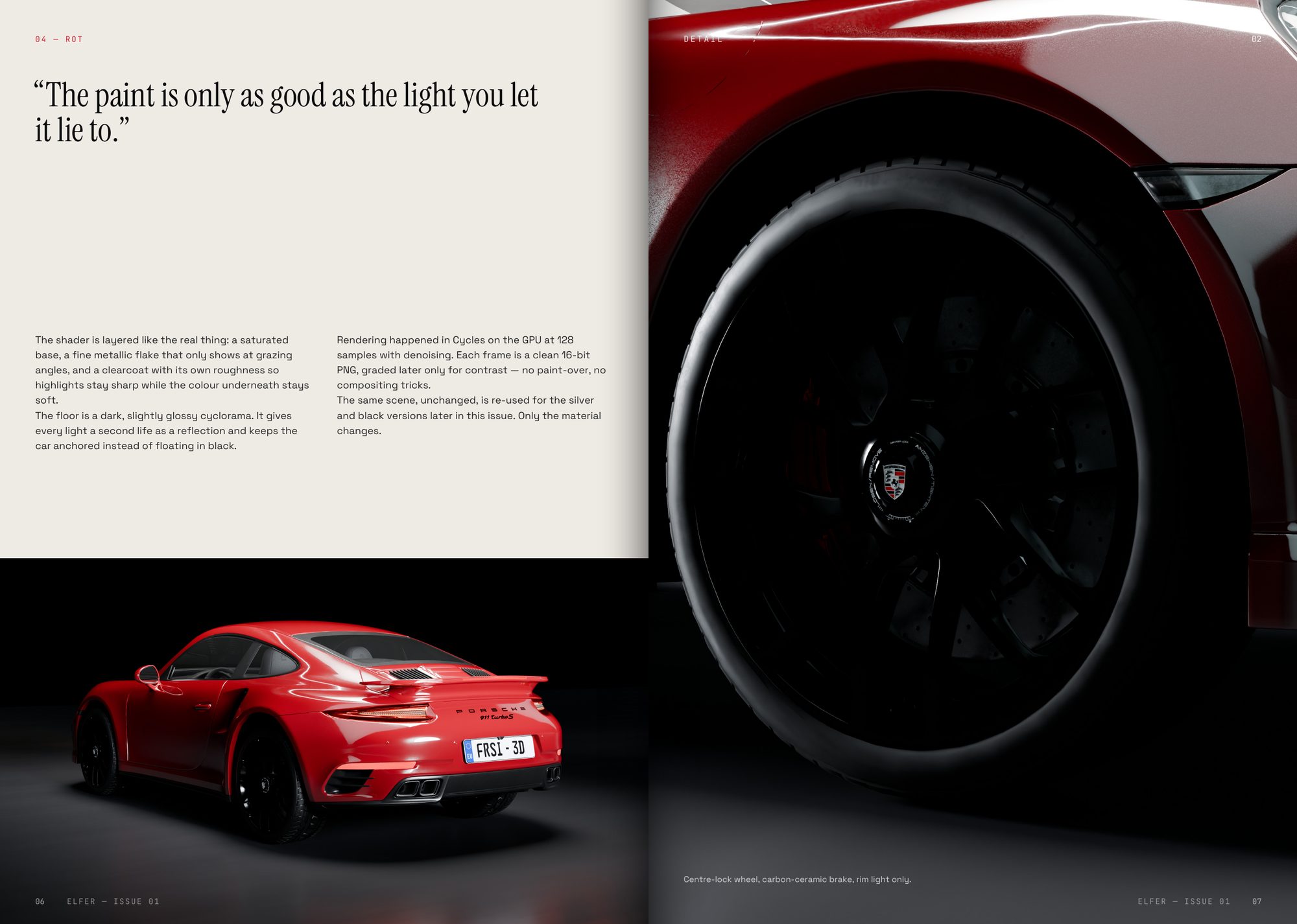 ELFER — Issue 01 — Editorial & Detail